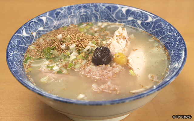 参鶏湯 ラーメン入り