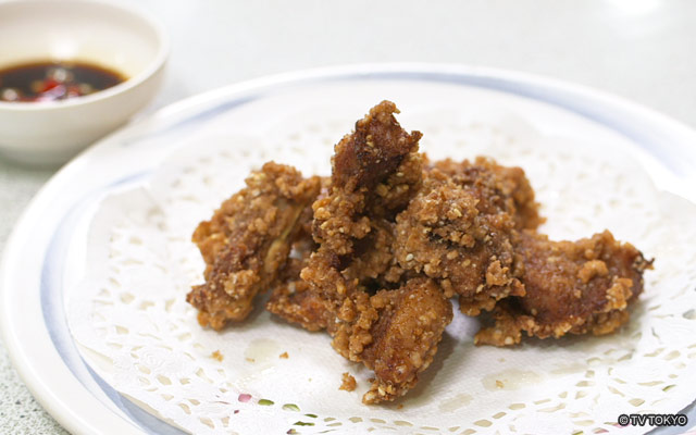 豚肉の紅麹揚げ