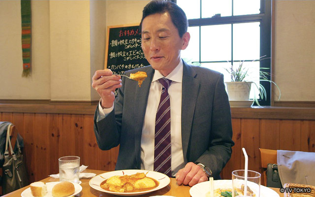 埼玉県越谷市せんげん台のカキのムニエルとアメリカンソースのオムライス