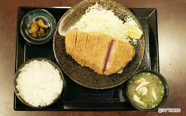 キセキ定食（肩ロースかつ）