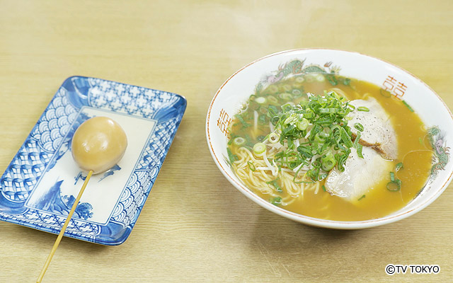 ラーメン・おでん(玉子トッピング)