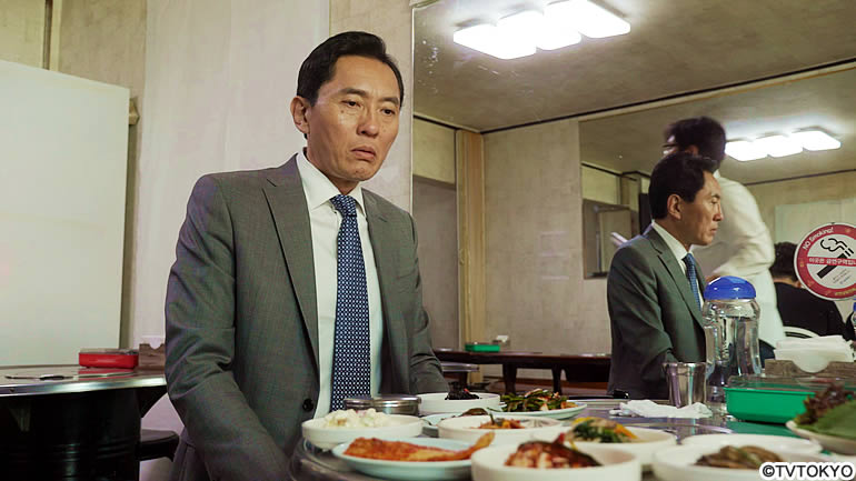 孤独のグルメシーズン7 第10話 韓国ソウル特別市の骨付き豚カルビとおかずの群れ